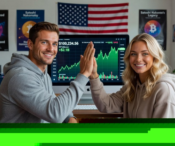 Bitcoin Blasts Past $100K Post-Trump Win: ETF Inflows Shatter Records as Social Media Erupts in Frenzy