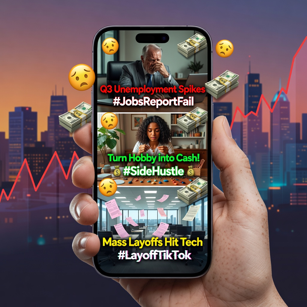 Viral TikTok screenshot of layoff rant