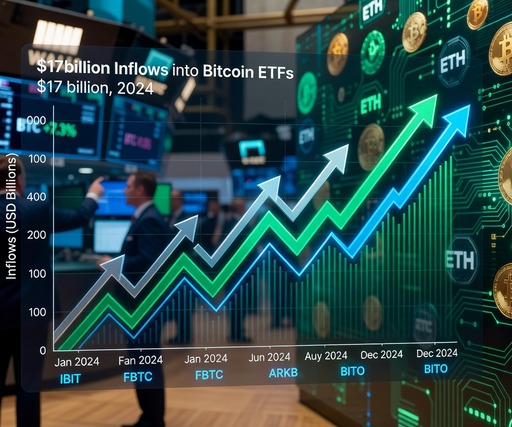 Bitcoin ETFs Suck in $17 Billion Amid Record Markets: The Diversification Lesson Every Beginner Needs