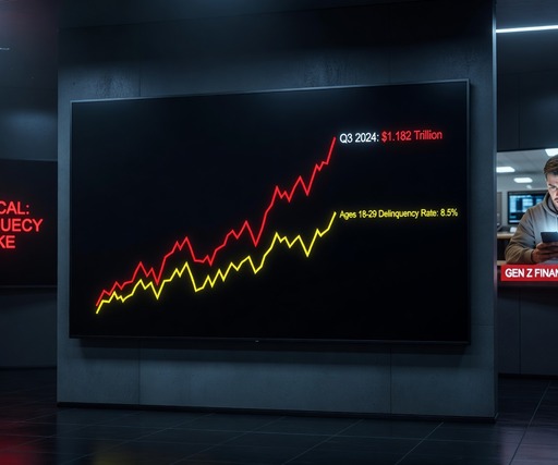 Credit Card Debt Bomb Explodes to $1.2 Trillion: Gen Z and Millennials Rage Online as Delinquencies Spike