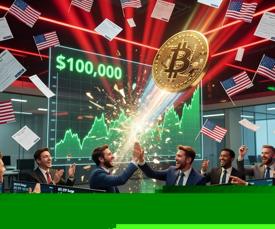 Bitcoin Blasts Past $100K Post-Trump Win: ETF Inflows Explode as X Hype Fuels FOMO - Real Gains or Retail Trap?